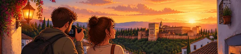 Excursión fotográfica privada: el atardecer en el Albaicín