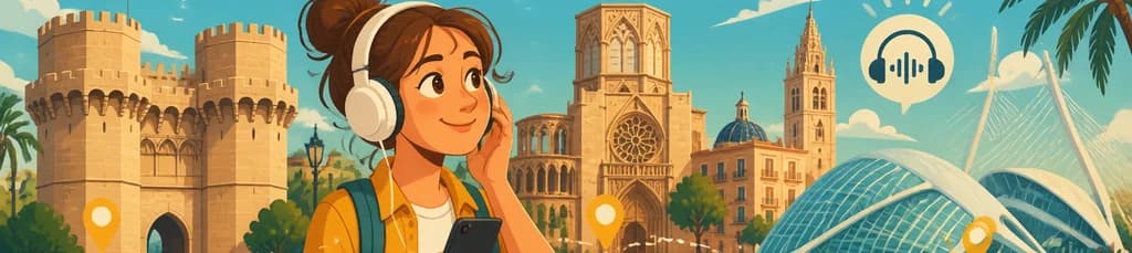 Una experiencia de audio autoguiada para descubrir Valencia