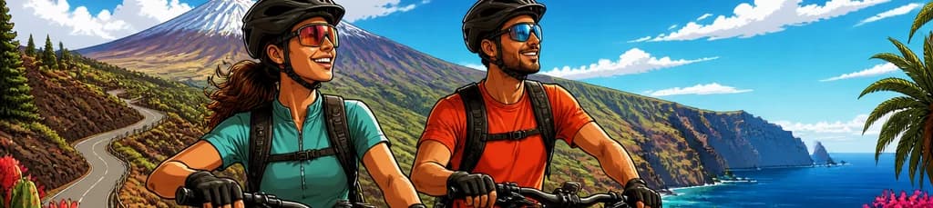 Experimenta Tenerife en Bicicleta Eléctrica Olmo E-bro 2.0 E-race 500W: Alquiler