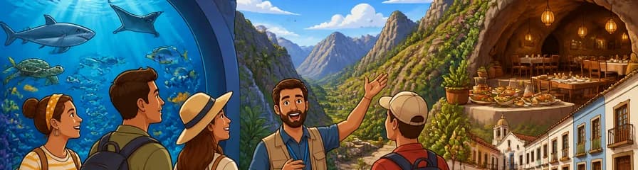 Aventura panorámica de mar y cumbre con almuerzo en Gran Canaria