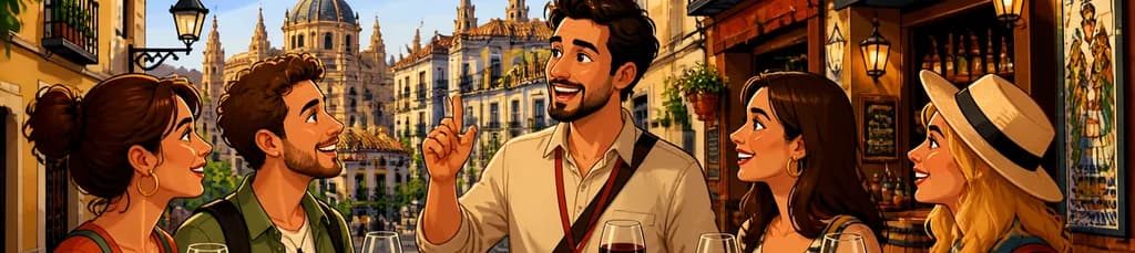 Recorrido histórico a pie con cata de vinos y tapas locales en Madrid