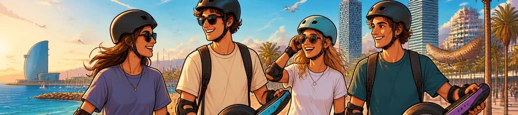 Vive la experiencia Onewheel en Barcelona
