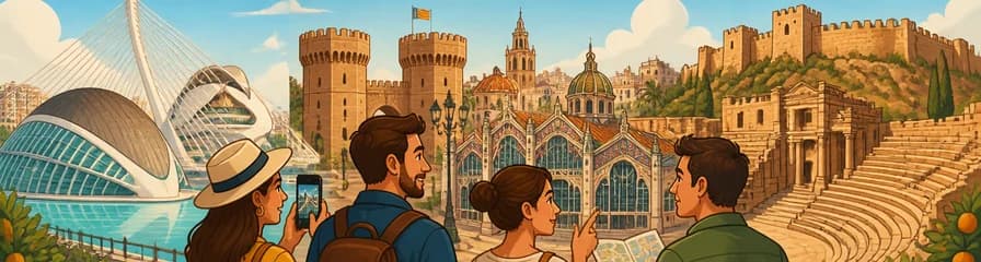 Exploración cultural privada de Valencia y Sagunto