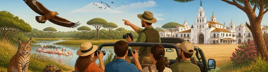 Descubre el Parque Nacional de Doñana y El Rocío: Una visita guiada desde Sevilla