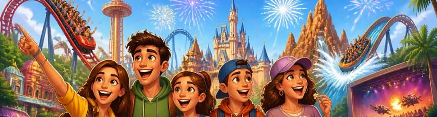 Aventura de un día completo en el Parque Warner, con salida desde Madrid