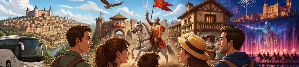 Viaje de un día a Puy du Fou con transporte incluido desde Madrid
