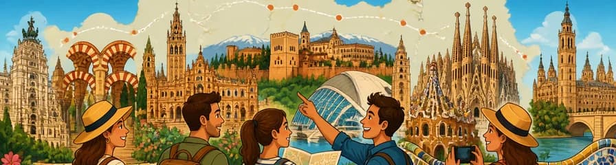 Exploración de España en siete días: un tour desde Madrid por Córdoba, Sevilla, Granada, Valencia, Barcelona y Zaragoza