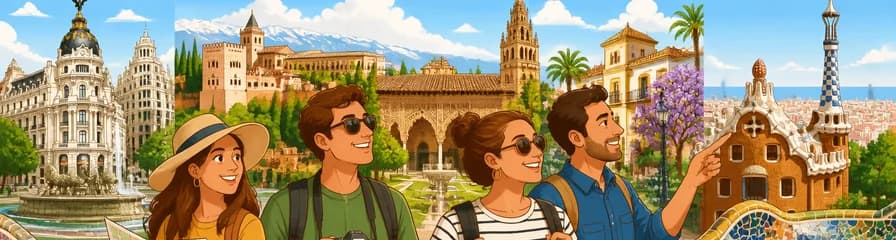 Recorrido de 9 días por España: Madrid, Andalucía, Valencia y Barcelona con salida desde Madrid