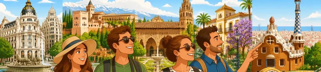 Recorrido de 9 días por España: Madrid, Andalucía, Valencia y Barcelona con salida desde Madrid