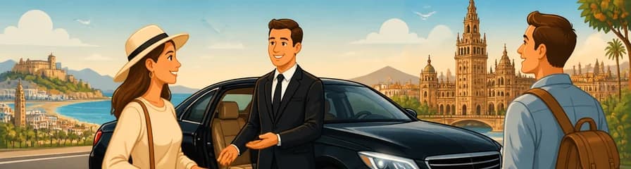 Servicio de traslado exclusivo de Málaga a Sevilla
