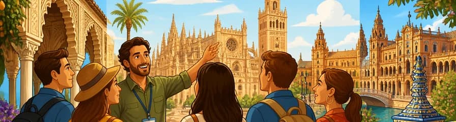 Recorrido turístico por Sevilla con acceso al Alcázar y la Catedral