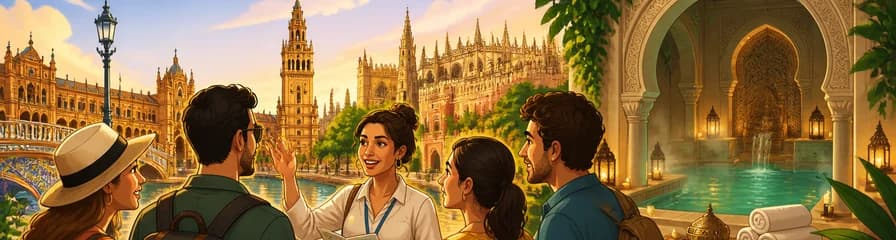 Excursión por Sevilla y acceso a los baños termales