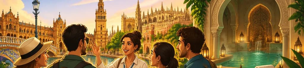 Excursión por Sevilla y acceso a los baños termales