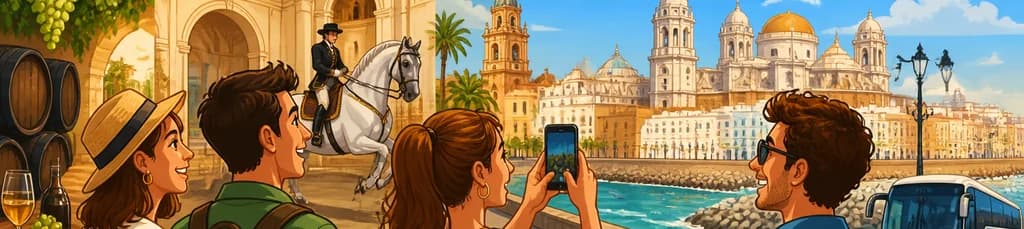 Viaje de un día desde Sevilla: Descubre Jerez y Cádiz