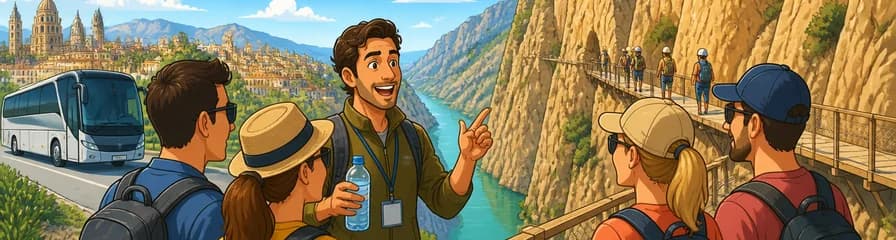 Vive la aventura del Caminito del Rey en una excursión con salida desde Málaga y la Costa del Sol