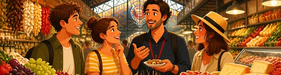 Recorrido privado por los mercados gastronómicos de Barcelona con degustaciones