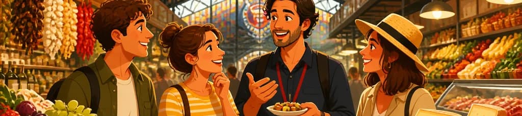 Recorrido privado por los mercados gastronómicos de Barcelona con degustaciones