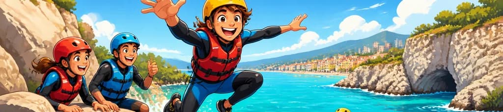 Vive la emoción del Coasteering en Villajoyosa