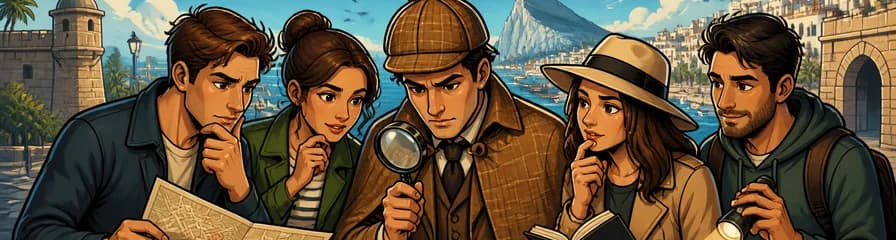 Aventura de misterio y asesinato de Sherlock Holmes en Algeciras: un juego autoguiado