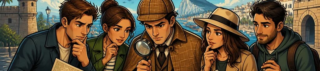 Aventura de misterio y asesinato de Sherlock Holmes en Algeciras: un juego autoguiado