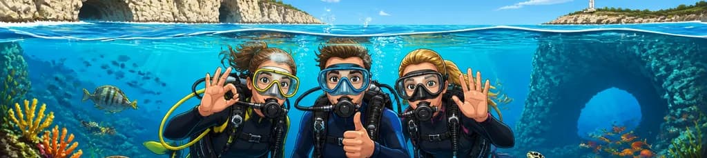 Explora Menorca Sumergiéndote en una Aventura de Buceo en Grupo Reducido