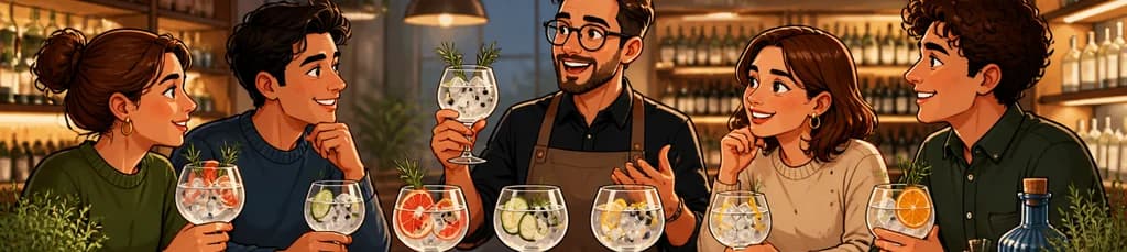 Experimenta el arte del gin tonic: una cata exclusiva en Vinopremier