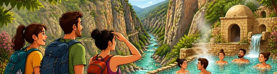 Un día de senderismo y baño en las termas de Montanejos, desde Valencia