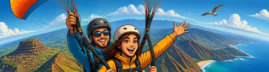 Experimenta el parapente en Gran Canaria con un piloto experto