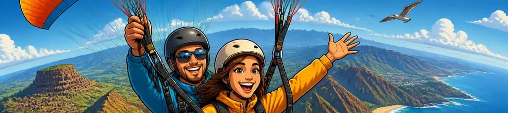 Experimenta el parapente en Gran Canaria con un piloto experto