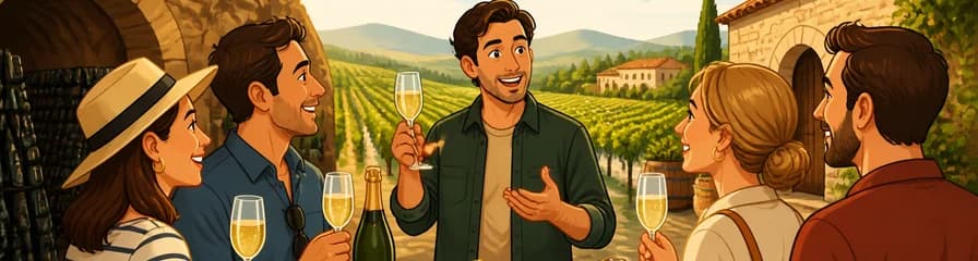 Un recorrido por bodegas familiares de cava con recogida en tu hotel