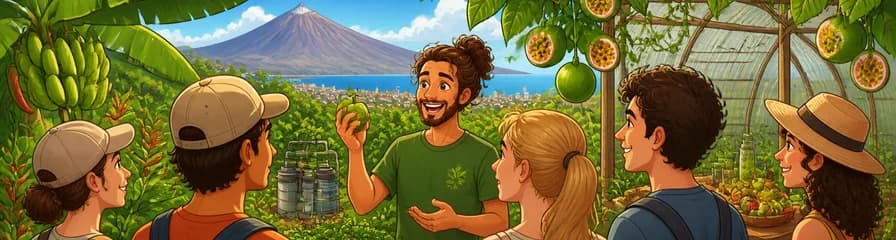 Recorrido por una granja sostenible en Tenerife: Explora el oasis oculto