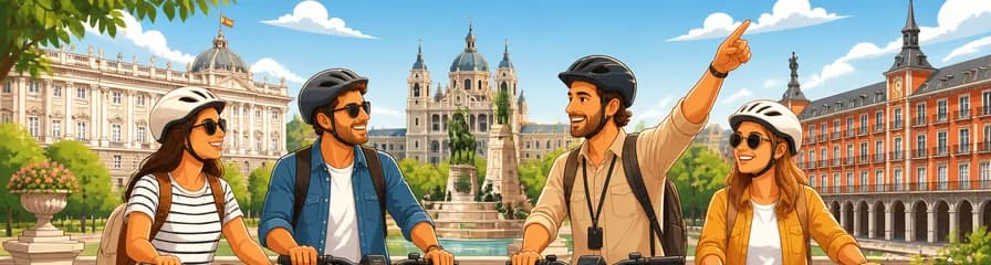 Descubre Madrid en un Tour Privado en E-Bike: Monumentos Emblemáticos y Rincones Escondidos