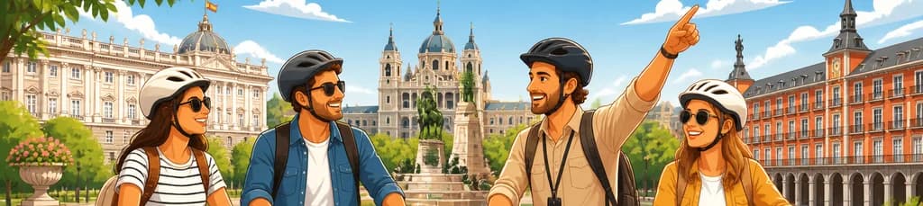 Descubre Madrid en un Tour Privado en E-Bike: Monumentos Emblemáticos y Rincones Escondidos