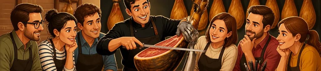 Taller de iniciación al corte de jamón ibérico
