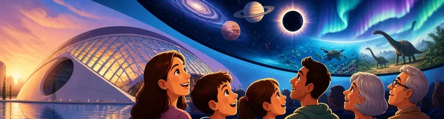 El Hemisfèric: vive una experiencia inmersiva de cine y proyecciones sin esperas