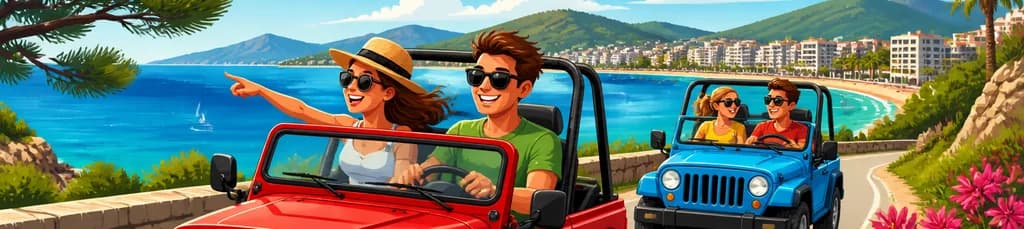 Recorridos en mini jeep por Cala Millor y Sa Coma: ¡una experiencia inolvidable!