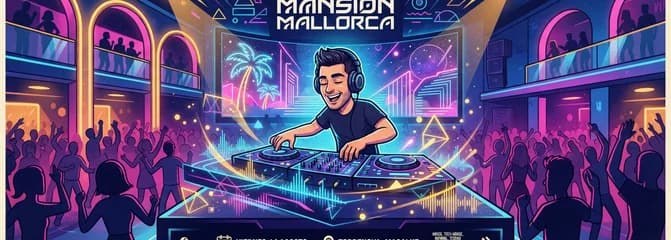 Noche con Cam Stockman y Desire en Mansion Mallorca el viernes 14 de agosto