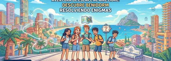 Aventura de Escape al Aire Libre: Descubre Benidorm Resolviendo Enigmas