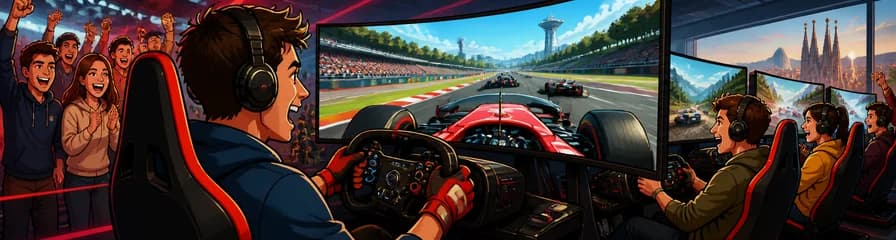 Vive la Emoción de las Carreras en el Barcelona Sim Racing Experience