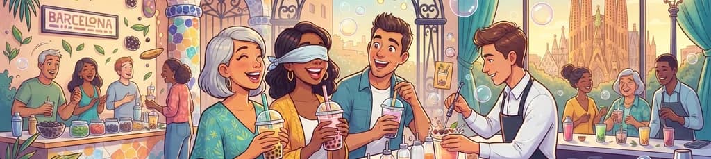 Experiencia VIP del té de burbujas