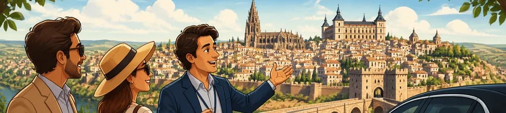 Excursión privada de lujo a Toledo de 5 horas desde Madrid con recogida y regreso al hotel