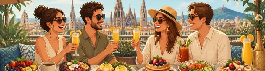 Disfruta de un brunch inigualable con mimosas ilimitadas en la Terraza de Vivi