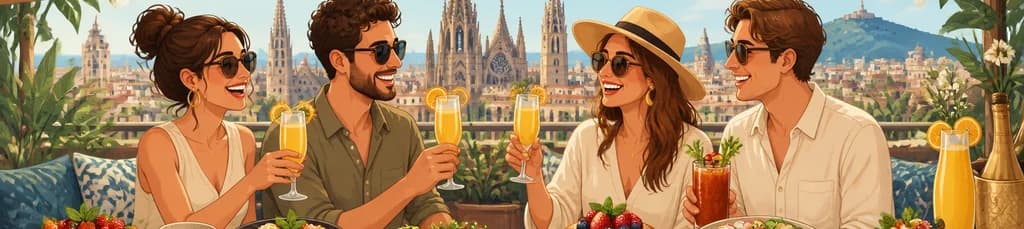 Disfruta de un brunch inigualable con mimosas ilimitadas en la Terraza de Vivi