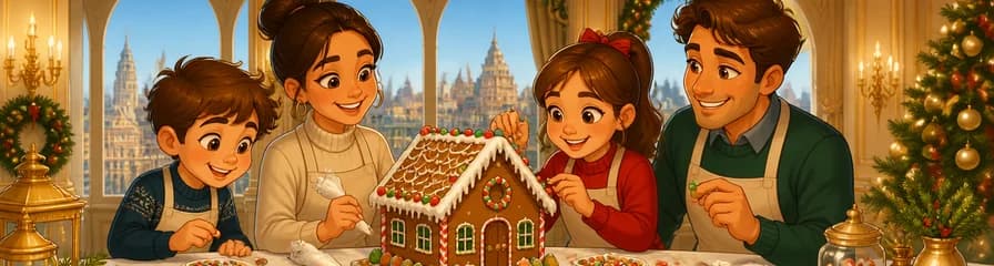 Asiste a un taller de creación de casas de jengibre en el Hotel El Palace Barcelona