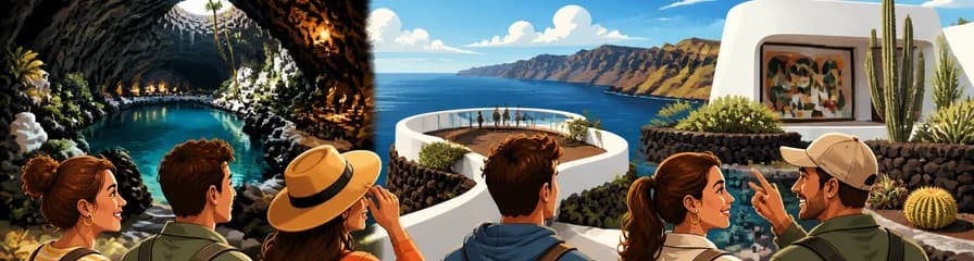 Descubre la obra de César Manrique en Lanzarote: Jameos del Agua, Mirador del Río y Fundación