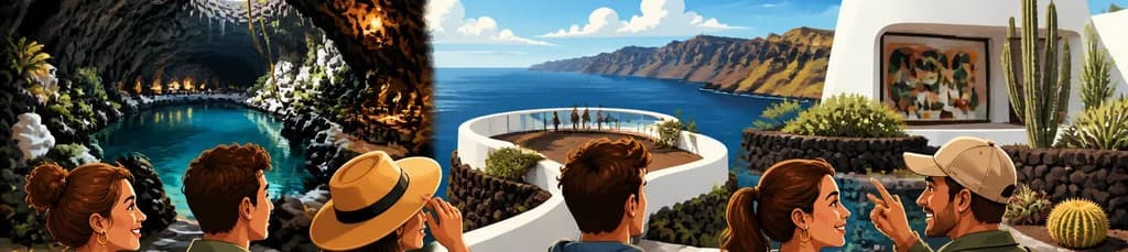 Descubre la obra de César Manrique en Lanzarote: Jameos del Agua, Mirador del Río y Fundación
