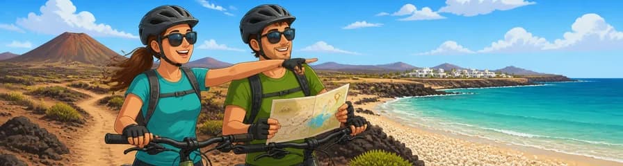 Recorrido autoguiado en ebike desde Corralejo a la Playa de las Palomitas