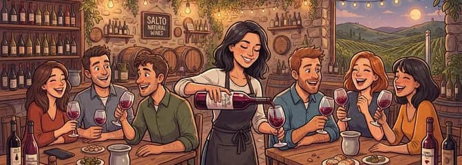 Cata de Vinos Locales y Naturales en Salto Natural Wines