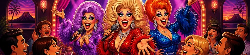 MHT Lanzarote: La experiencia número uno de cena con espectáculo de comedia drag