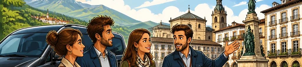Viaje privado a Vitoria desde Bilbao con servicio de recogida y entrega